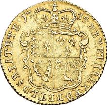 Half Guinea 1734    "Young Head"