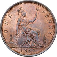 Penny 1867   