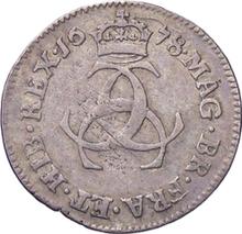 Threepence 1678   