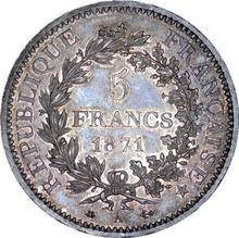 5 Francs 1871 A   "Hercules"