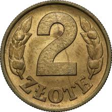 2 Zlote 1975   JMN (Pattern)