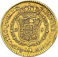 2 Escudos 1776 Mo FM 