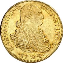 8 Escudos 1794 NR JJ 