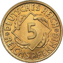 5 Reichspfennig 1935 A  
