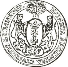 Thaler 1647  GR  "Danzig"