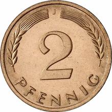2 Pfennig 1970 J  