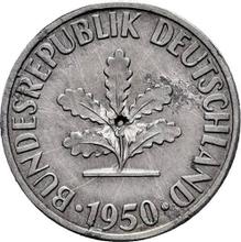 10 Pfennig 1950 F  