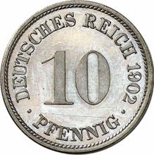 10 Pfennig 1902 F  