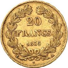 20 Francs 1835 A  