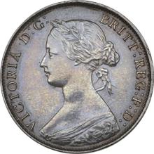 Halfpenny 1865   