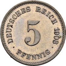 5 Pfennig 1903 G  