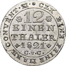 1/12 Thaler 1821  CvC 