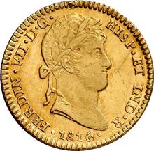 2 Escudos 1816 Mo JJ 