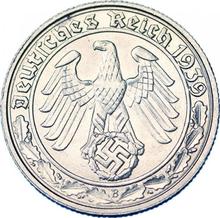 50 Reichspfennig 1939 B  