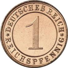 1 Reichspfennig 1924 E  