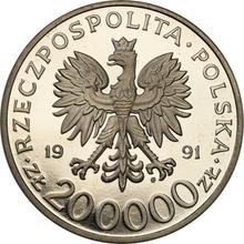 200000 Zlotych 1991 MW  SW "Leopold Okulicki" (Probe)