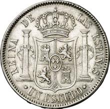 1 Escudo 1866   