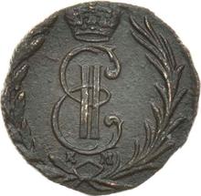 Denga (1/2 Kopek) 1772 КМ   "Siberian Coin"
