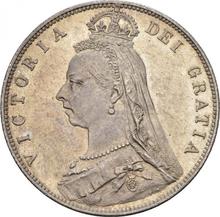 Halfcrown 1889   JEB "Jubilee Head"