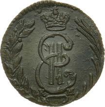 Polushka (1/4 kopek) 1771 КМ   "Moneda siberiana"