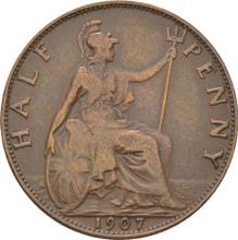 Halfpenny 1907   