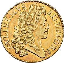 Guinea 1701    "Third laureate bust"