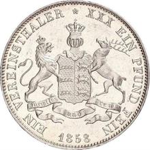 Thaler 1858   