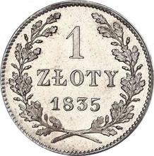 1 Zloty 1835    "Krakow"