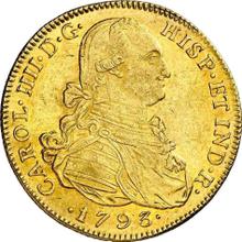 8 Escudos 1793 NR JJ 