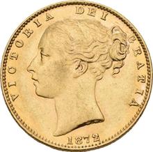 Sovereign 1872   WW "Wappen"
