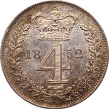 Fourpence (Groat) 1852   