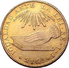 8 Escudos 1838 So IJ 