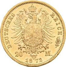 20 Mark 1872 E   "Saxony"