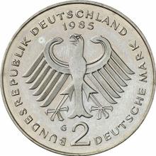 2 Mark 1985 G   "Konrad Adenauer"