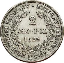 2 Zlote 1826  IB 