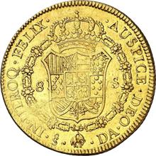 8 Escudos 1773 So DA 