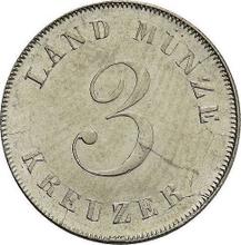3 Kreuzer 1835   
