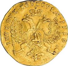 Chervonetz (Ducat) 1716    "Latin inscription"