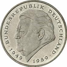 2 марки 1994 F   "Франц Йозеф Штраус"