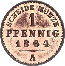 1 Pfennig 1864 A  