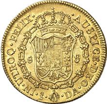 8 Escudos 1785 So DA 