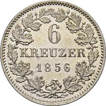 6 Kreuzer 1856   