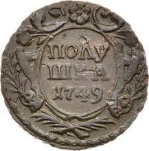 Polushka (1/4 Kopek) 1749   