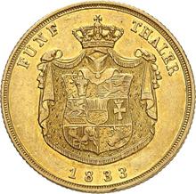 5 Thaler 1833   