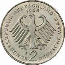 2 Mark 1985 F   "Theodor Heuss"