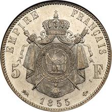 5 Francs 1855 D  