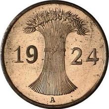 1 Reichspfennig 1924 A  