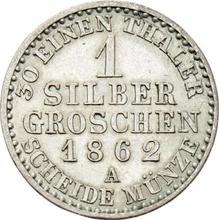 1 silbergroschen 1862 A  