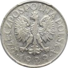1 Zloty 1929    "Diameter 25 mm" (Pattern)