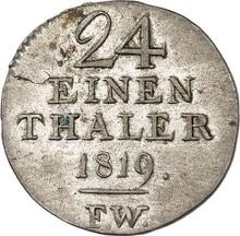 1/24 Thaler 1819  F.W. 